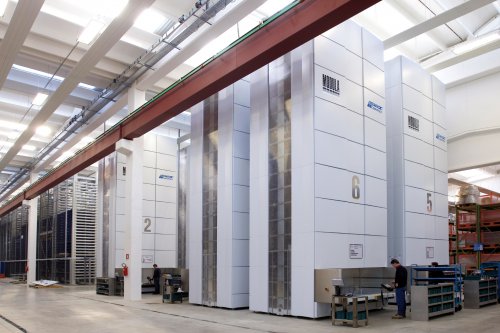 Bonfiglioli and System Logistics S.p.A partner on Modula, a high-performing, automatic warehouse storage solution with different product lines that optimise space and increase efficiency and productivity Bonfiglioli and System Logistics S.p.A partner on Modula, a high-performing, automatic warehouse storage solution with different product lines that optimise space and increase efficiency and productivity