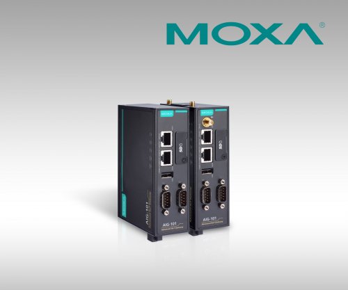 IIoT-Gateways der Serie AIG-100 von Moxa