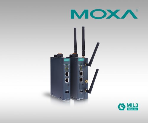Moxa bringt den weltweit ersten industriellen Computer mit Hostgeräte-Zertifizierung nach IEC 62443-4-2 auf den Markt