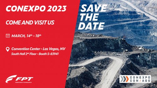 CONEXPO-CON/AGG 2023: FPT INDUSTRIAL TO SHOWCASE COMPACT, HIGH-PERFORMANCE AND SUSTAINABLE CONSTRUCTION EQUIPMENT ENGINES