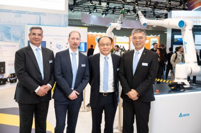 Delta svela soluzioni rivoluzionarie per la produzione intelligente e la mobilità elettrica alla Hannover Messe 2024