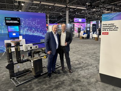 Hewlett Packard Enterprise e Danfoss collaborano per ridurre il consumo energetico nei data center riutilizzando il calore in eccesso